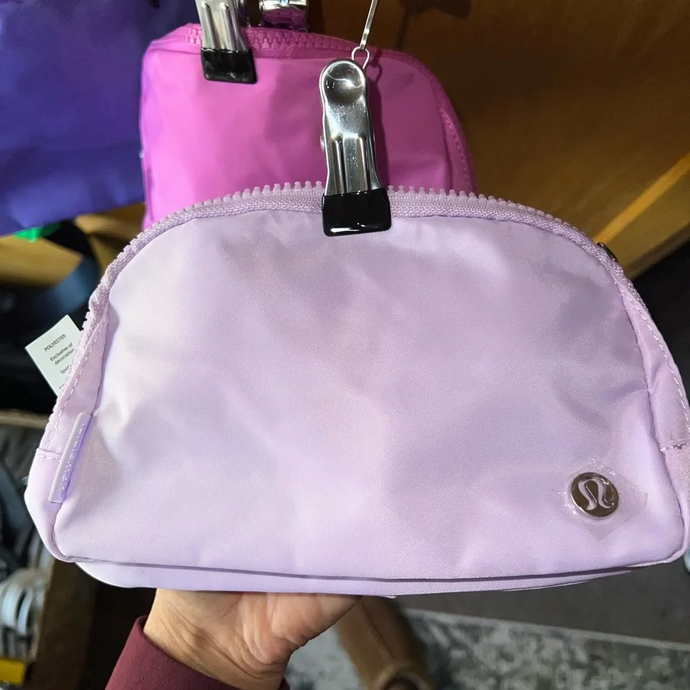 Everywhere Belt Bag 1L NWT  3 colors  Light purple, pink